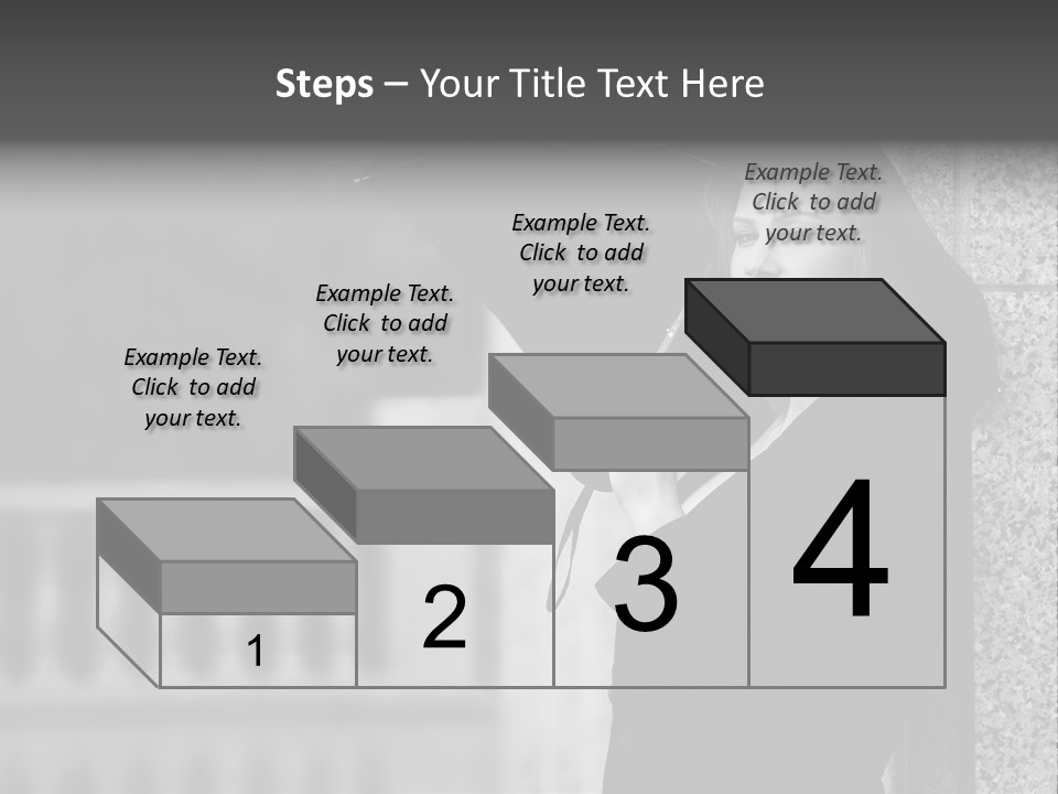 Rain Sadness Cool PowerPoint Template