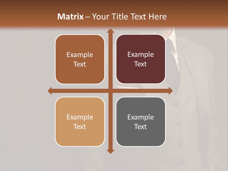 S Horizontal Lawyer PowerPoint Template
