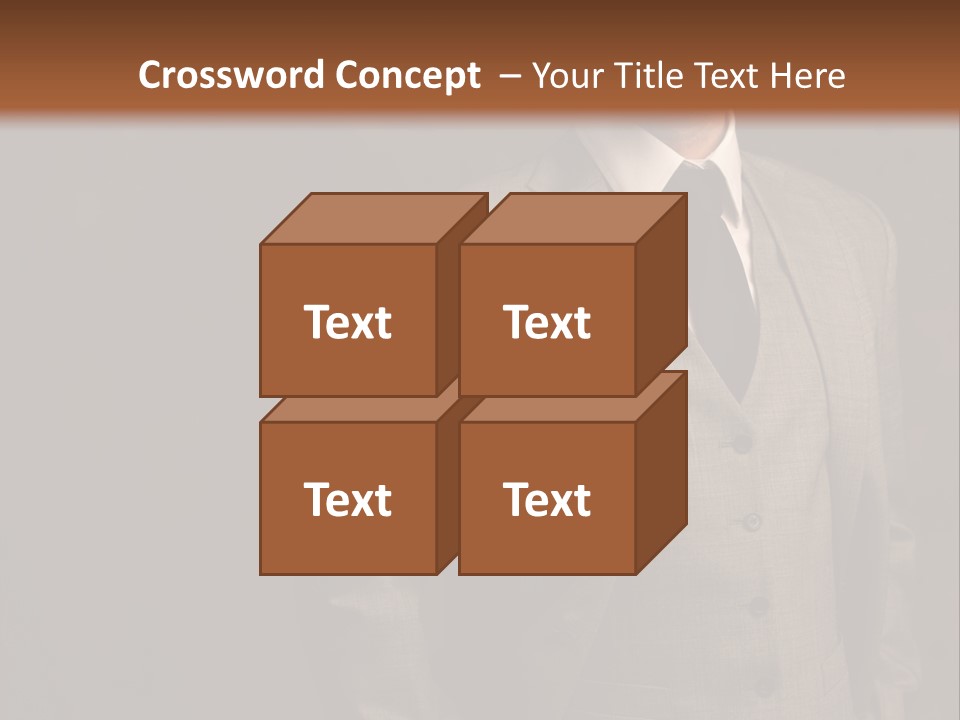 S Horizontal Lawyer PowerPoint Template