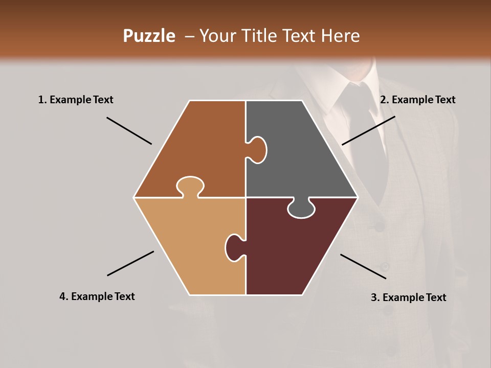 S Horizontal Lawyer PowerPoint Template