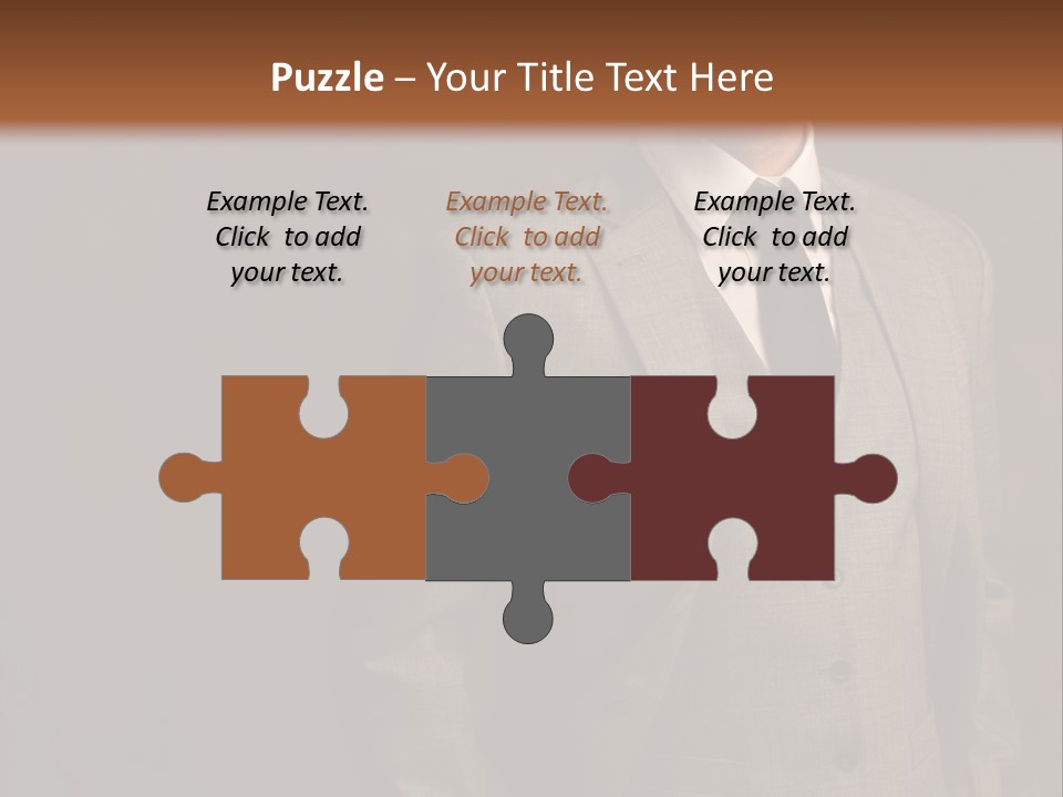 S Horizontal Lawyer PowerPoint Template