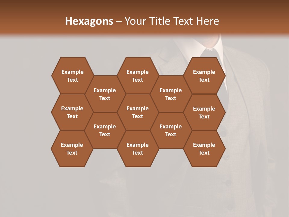 S Horizontal Lawyer PowerPoint Template