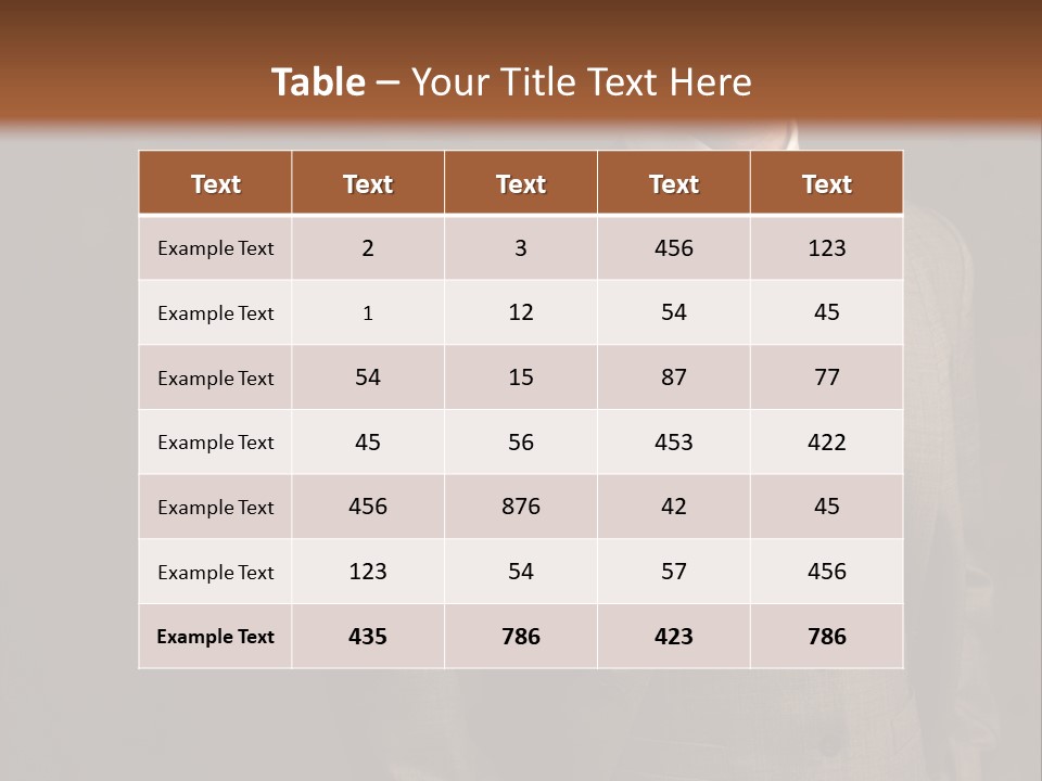 S Horizontal Lawyer PowerPoint Template