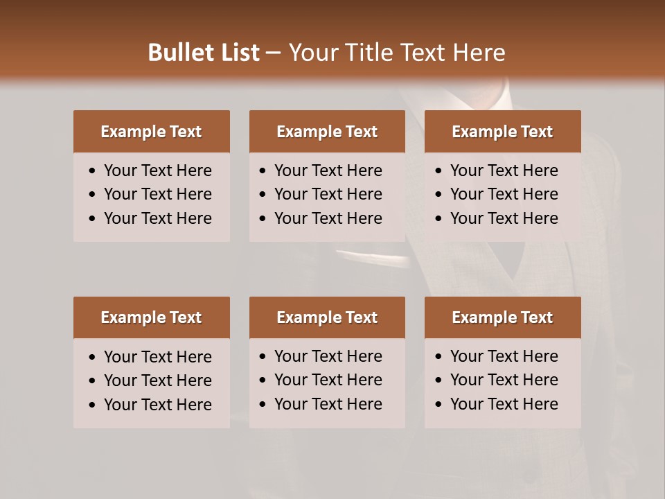 S Horizontal Lawyer PowerPoint Template