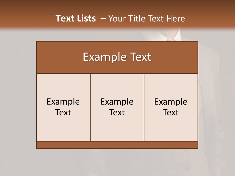 S Horizontal Lawyer PowerPoint Template