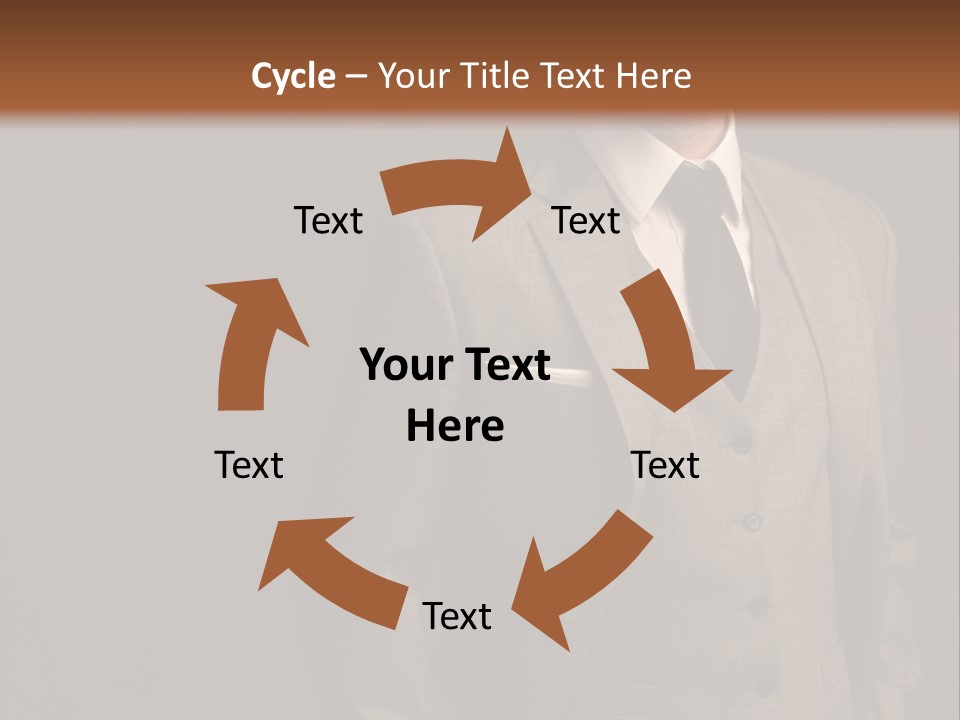S Horizontal Lawyer PowerPoint Template