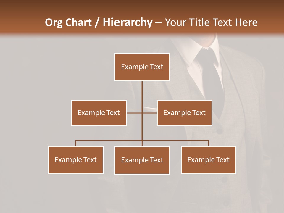 S Horizontal Lawyer PowerPoint Template