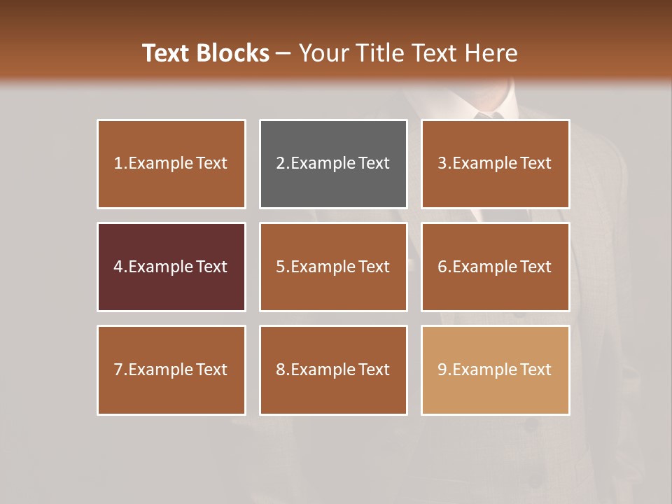 S Horizontal Lawyer PowerPoint Template