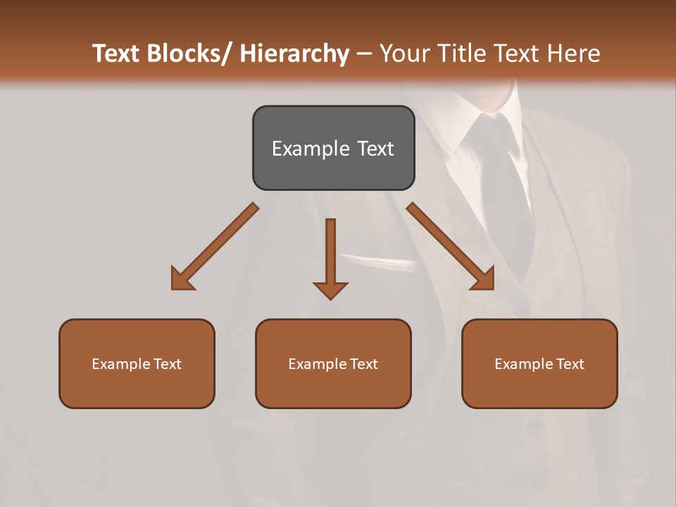S Horizontal Lawyer PowerPoint Template