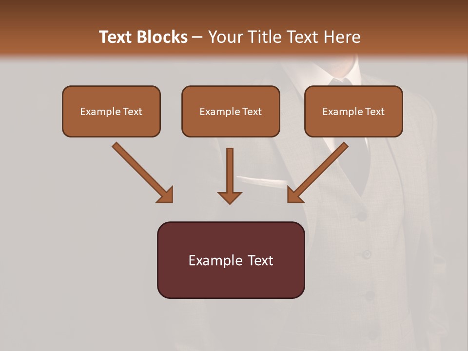 S Horizontal Lawyer PowerPoint Template