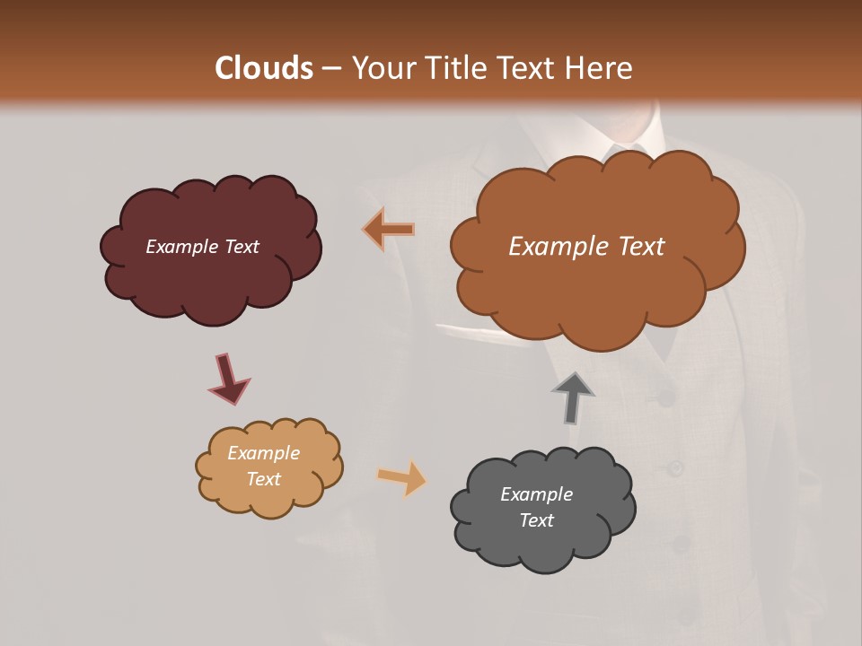 S Horizontal Lawyer PowerPoint Template