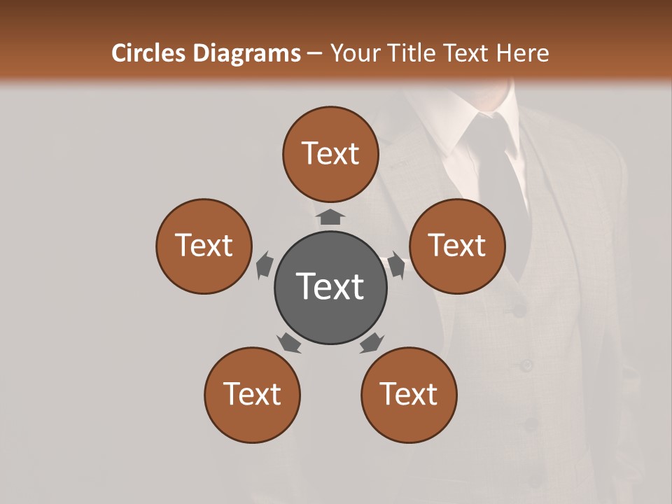 S Horizontal Lawyer PowerPoint Template