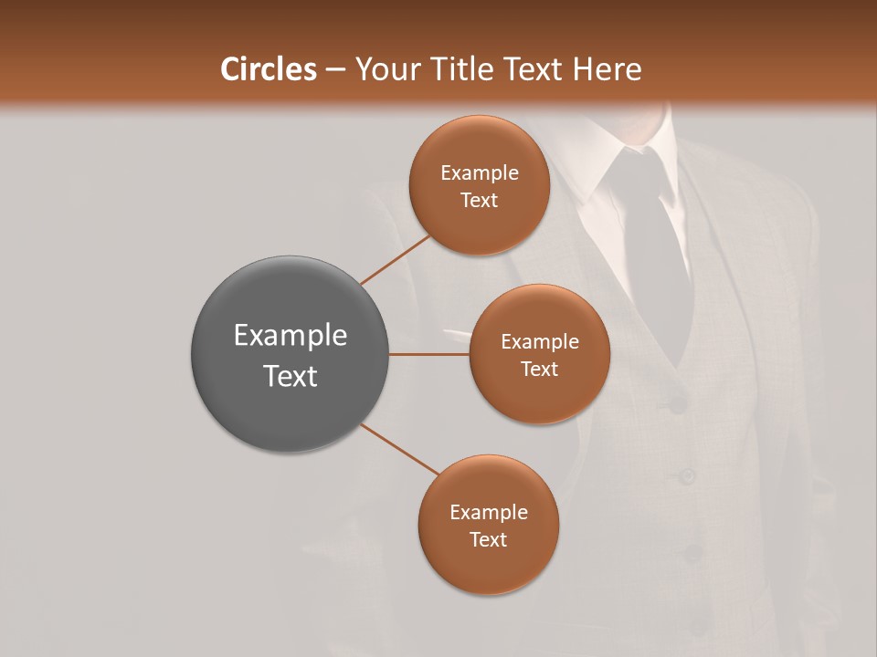 S Horizontal Lawyer PowerPoint Template