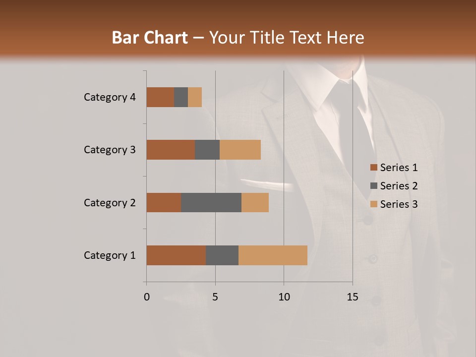 S Horizontal Lawyer PowerPoint Template