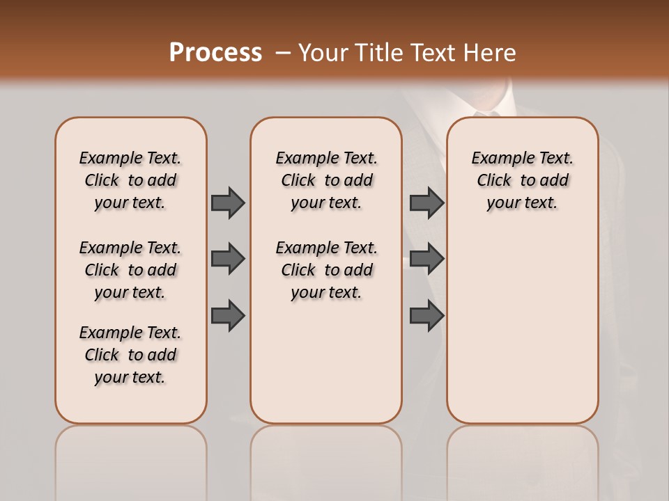S Horizontal Lawyer PowerPoint Template