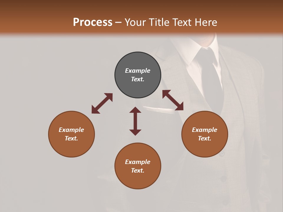 S Horizontal Lawyer PowerPoint Template