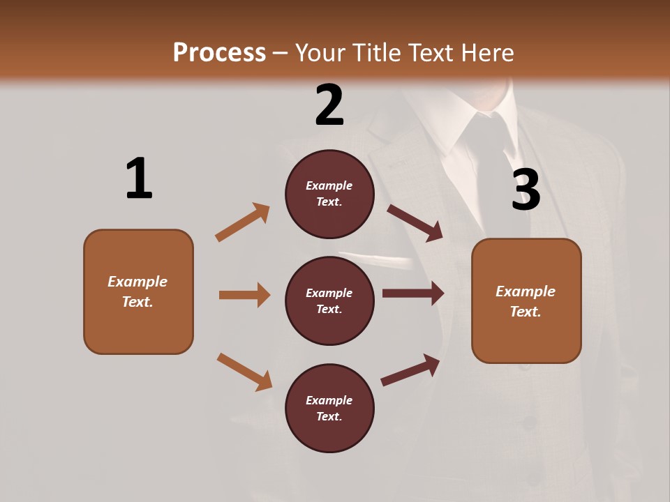 S Horizontal Lawyer PowerPoint Template