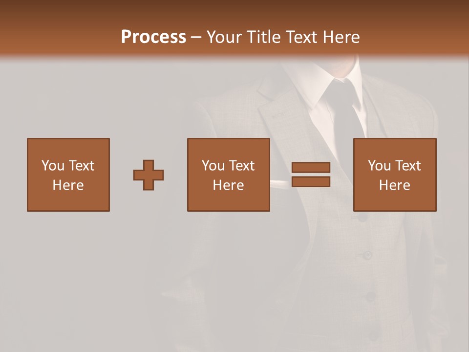 S Horizontal Lawyer PowerPoint Template