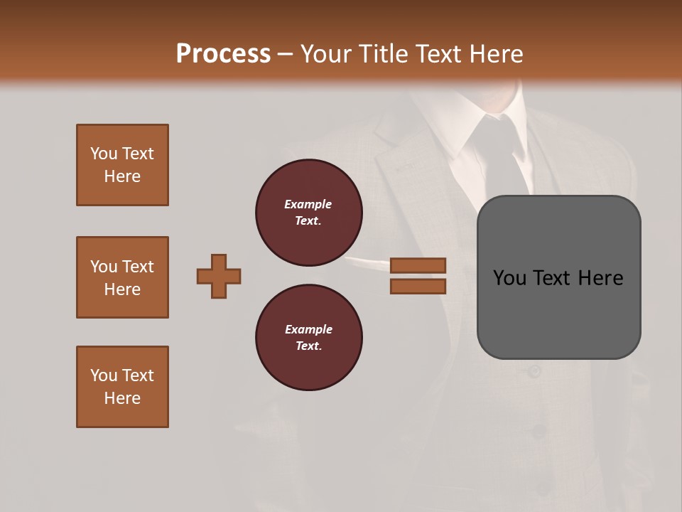 S Horizontal Lawyer PowerPoint Template