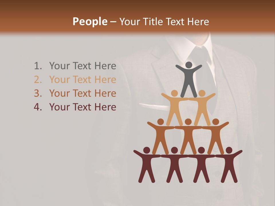 S Horizontal Lawyer PowerPoint Template