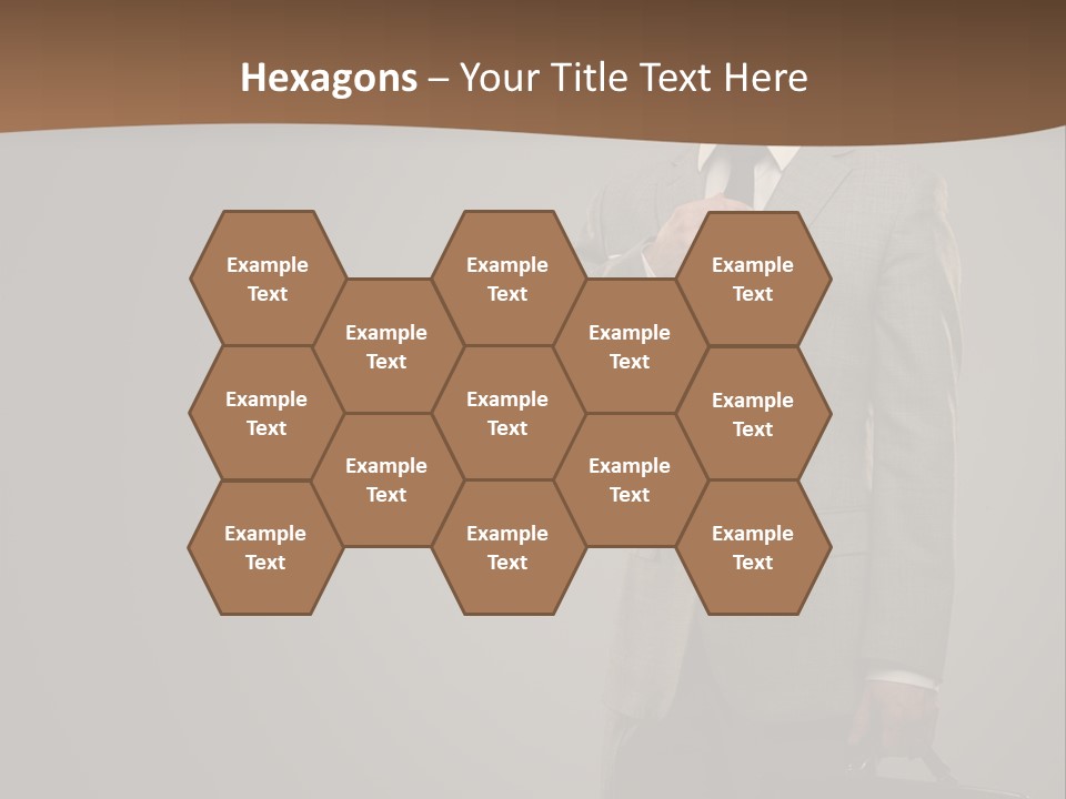 People Confident Business PowerPoint Template
