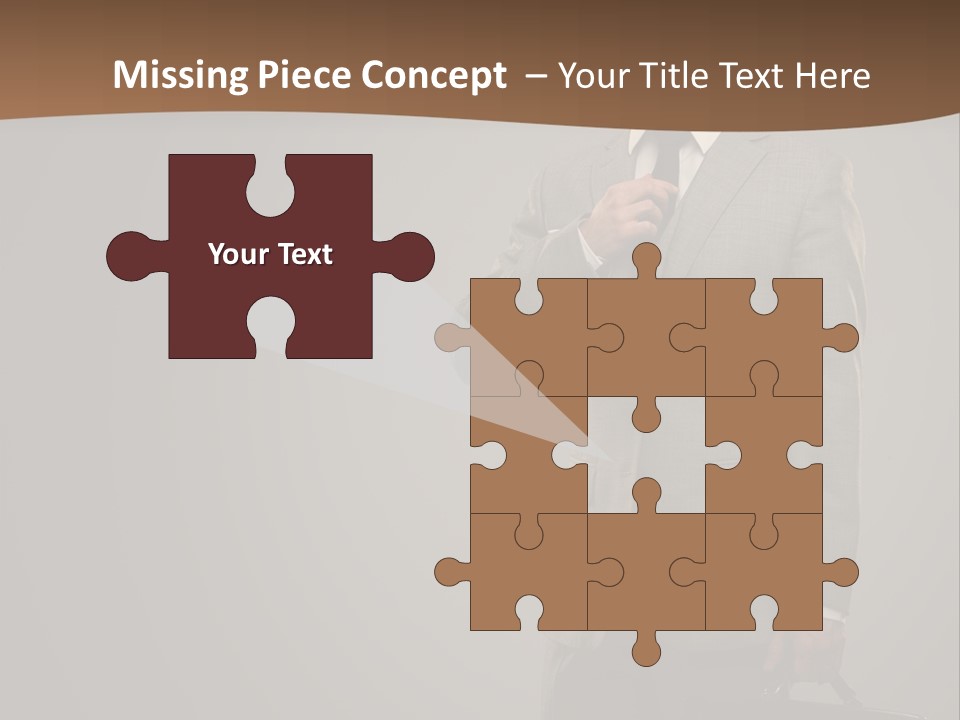 People Confident Business PowerPoint Template