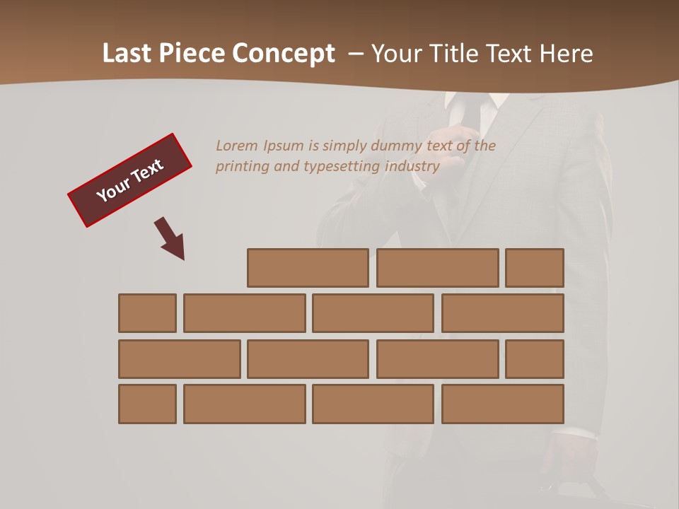 People Confident Business PowerPoint Template