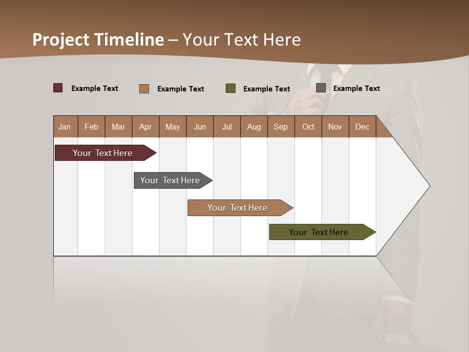 People Confident Business PowerPoint Template