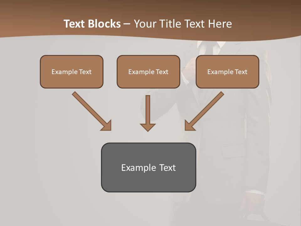 People Confident Business PowerPoint Template