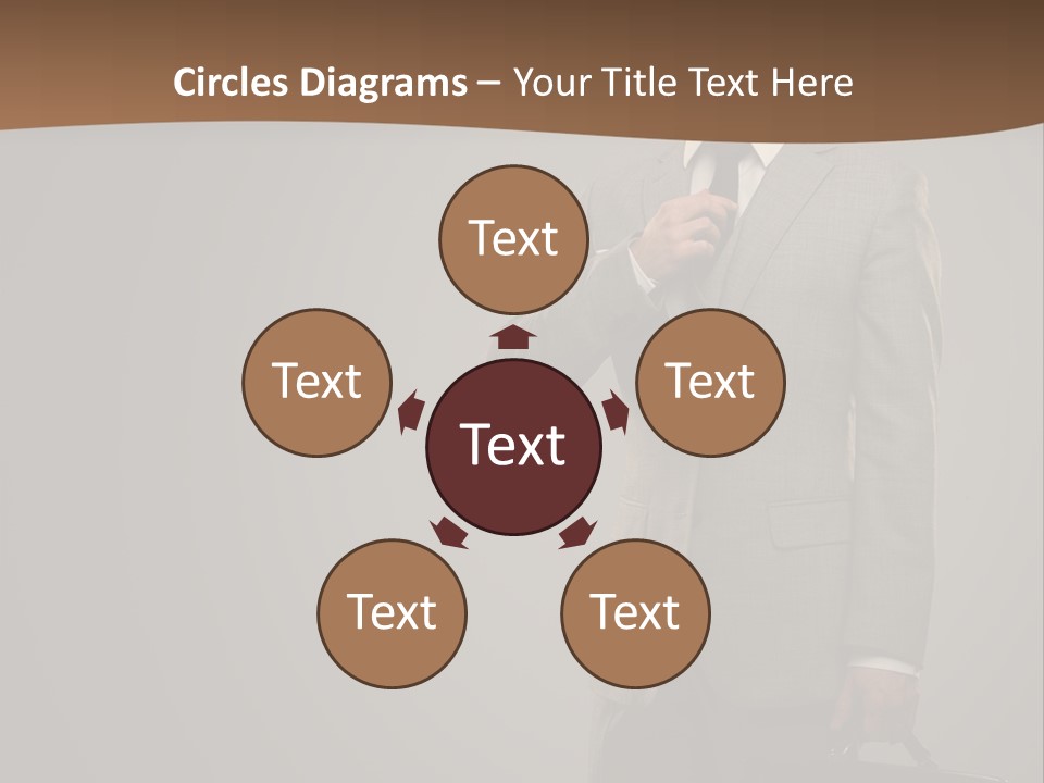 People Confident Business PowerPoint Template