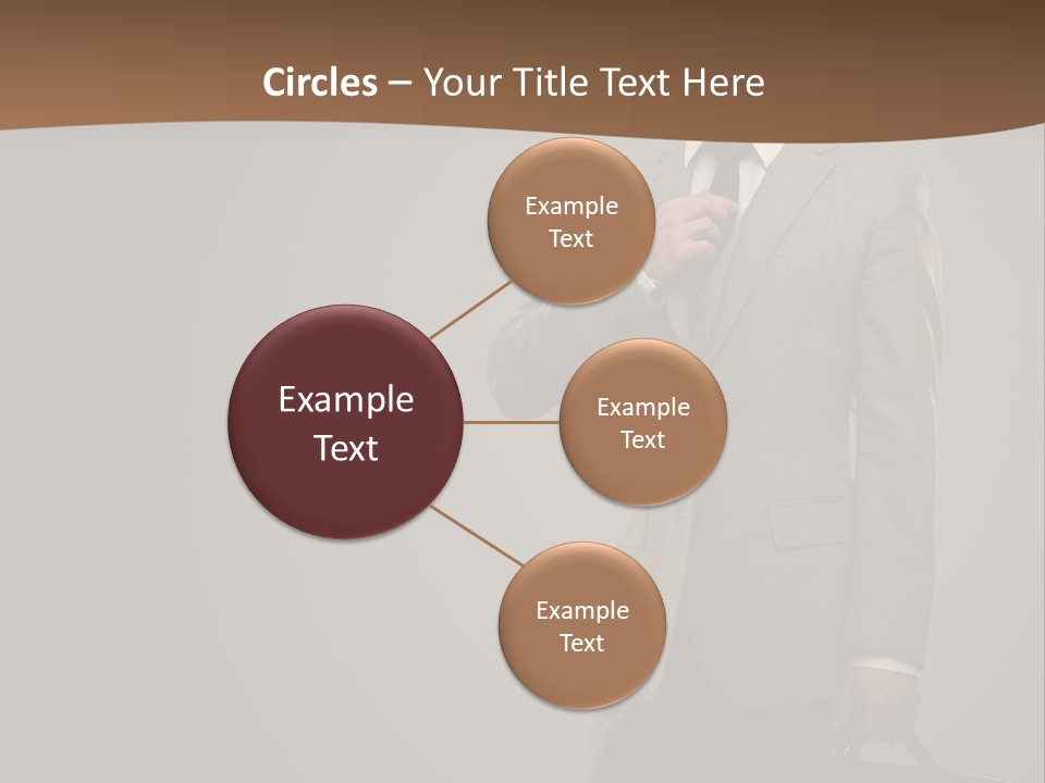 People Confident Business PowerPoint Template