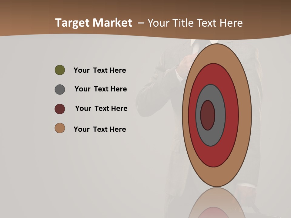 People Confident Business PowerPoint Template