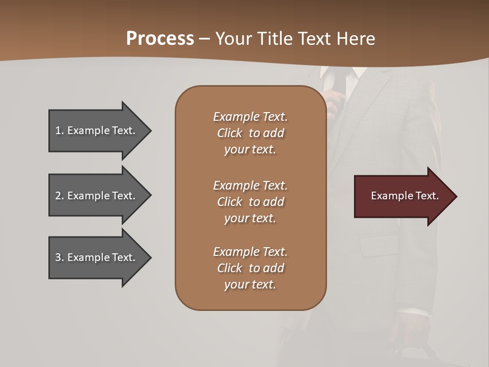 People Confident Business PowerPoint Template