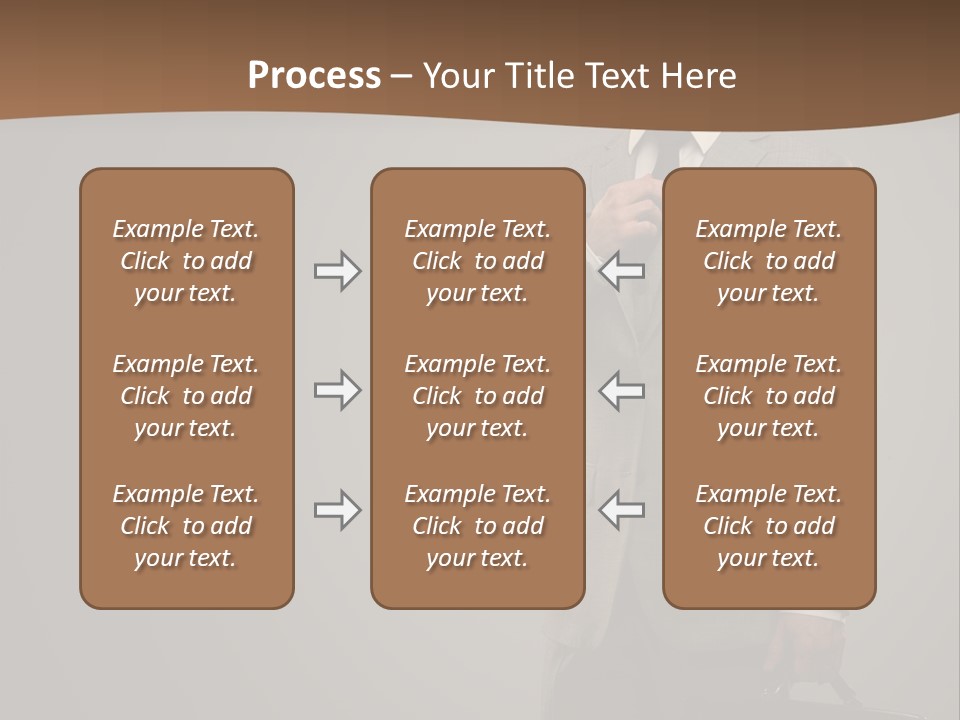 People Confident Business PowerPoint Template