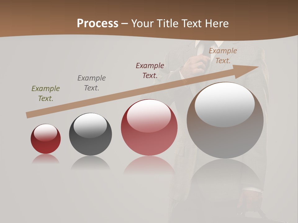 People Confident Business PowerPoint Template