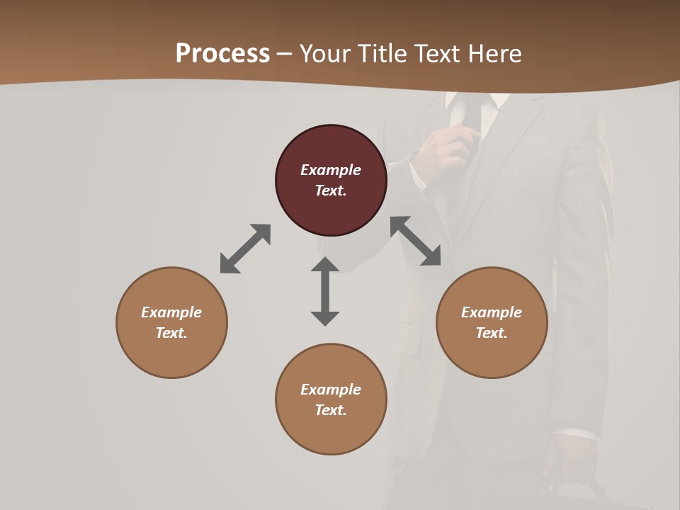 People Confident Business PowerPoint Template