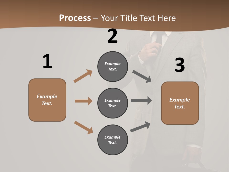 People Confident Business PowerPoint Template