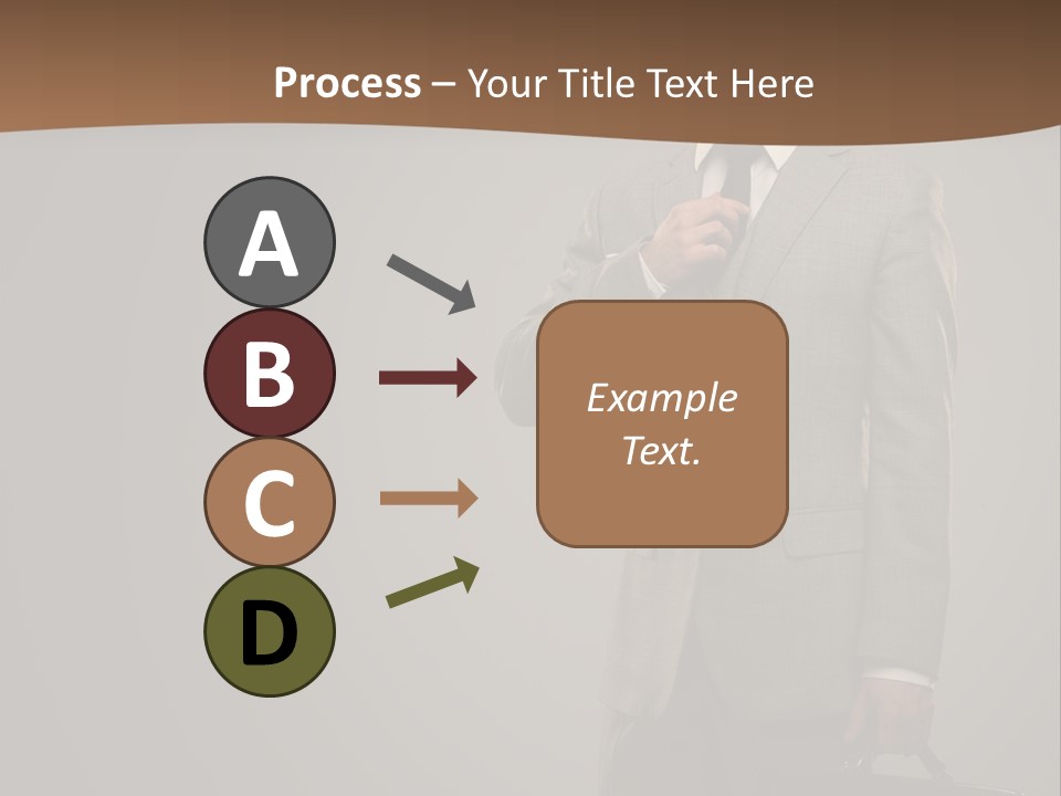 People Confident Business PowerPoint Template