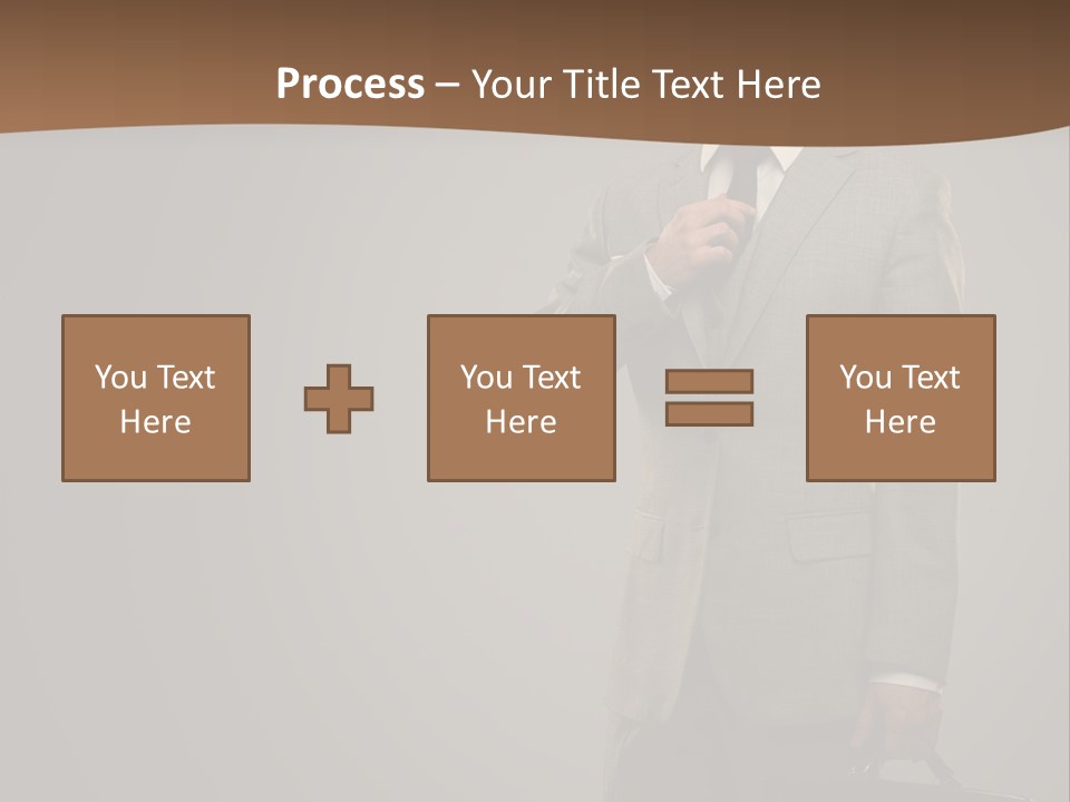People Confident Business PowerPoint Template