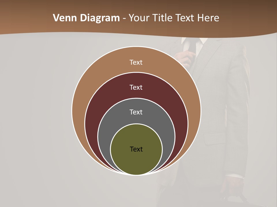 People Confident Business PowerPoint Template