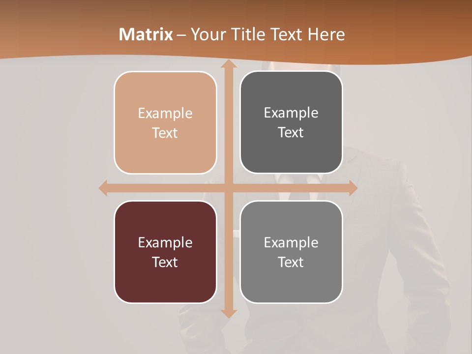 Banker Successful Clerk PowerPoint Template