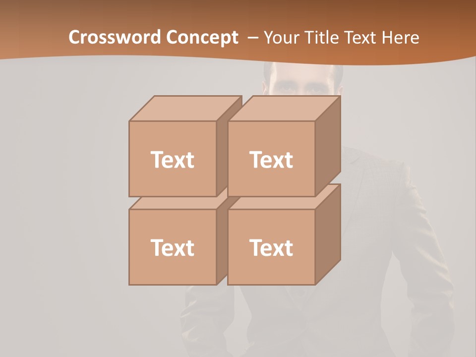 Banker Successful Clerk PowerPoint Template
