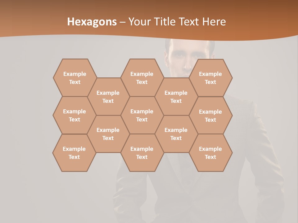 Banker Successful Clerk PowerPoint Template