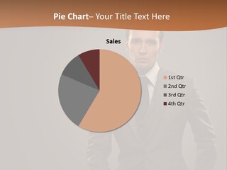 Banker Successful Clerk PowerPoint Template