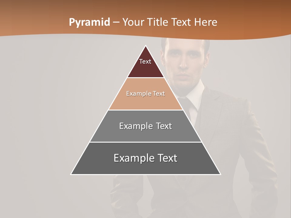 Banker Successful Clerk PowerPoint Template