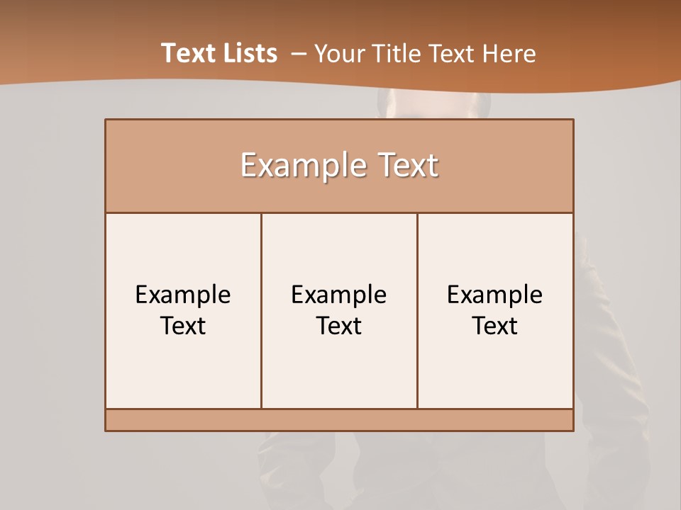Banker Successful Clerk PowerPoint Template
