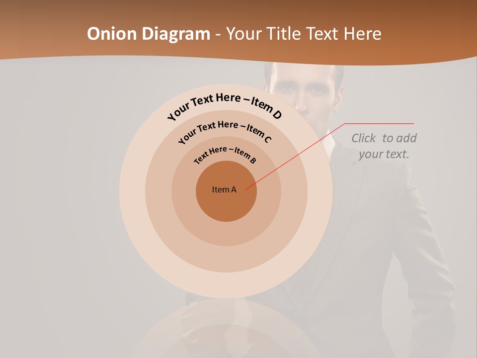 Banker Successful Clerk PowerPoint Template