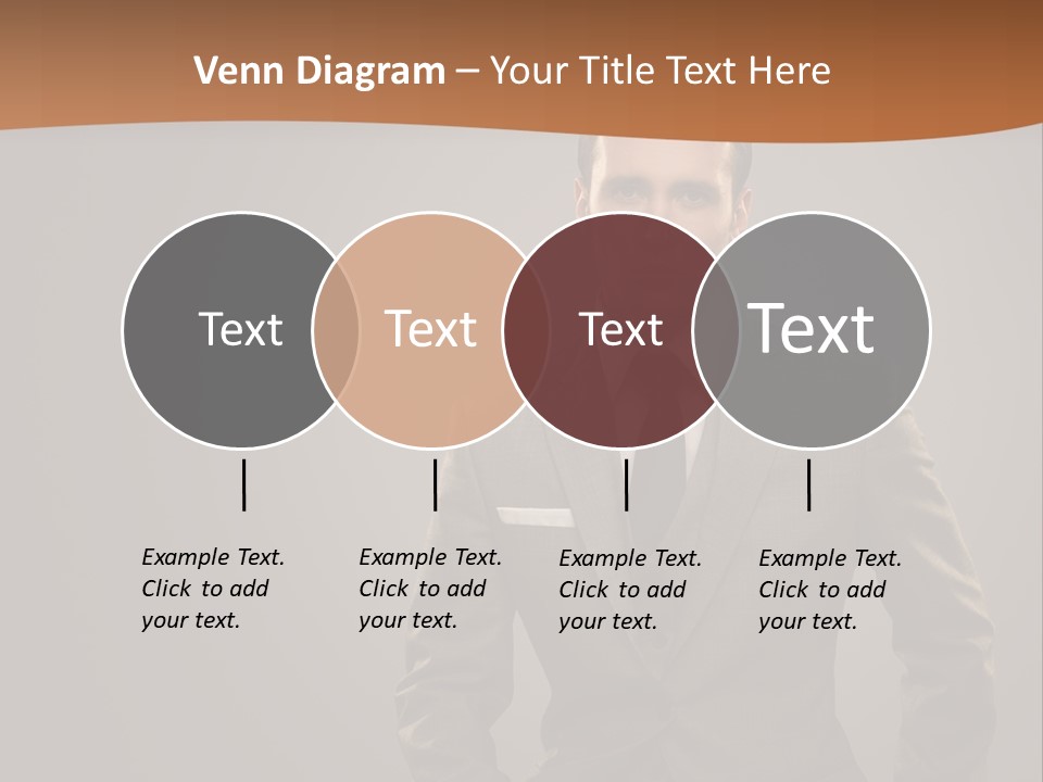 Banker Successful Clerk PowerPoint Template