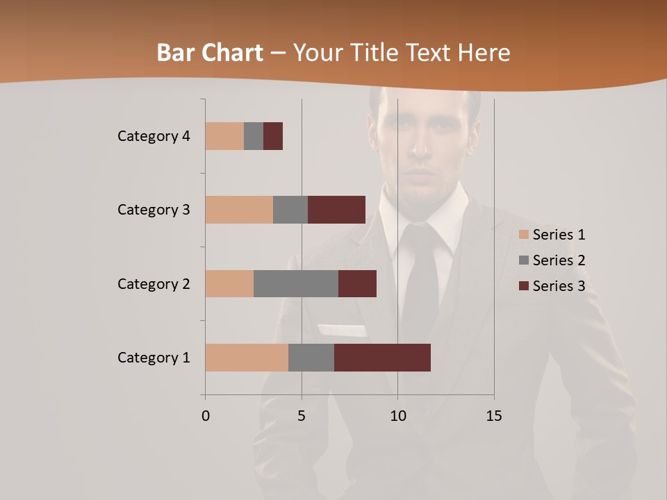 Banker Successful Clerk PowerPoint Template