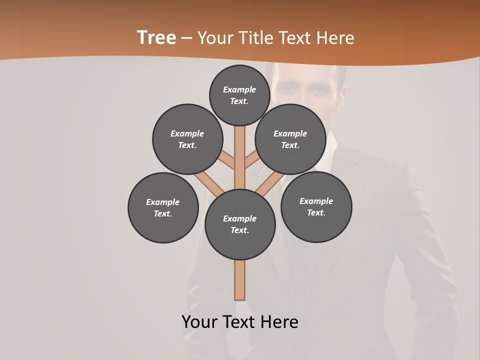 Banker Successful Clerk PowerPoint Template